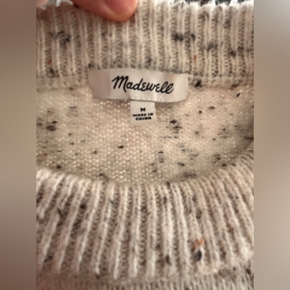 Madewell Donegal wool blend sweater dress - Picture 4 of 5